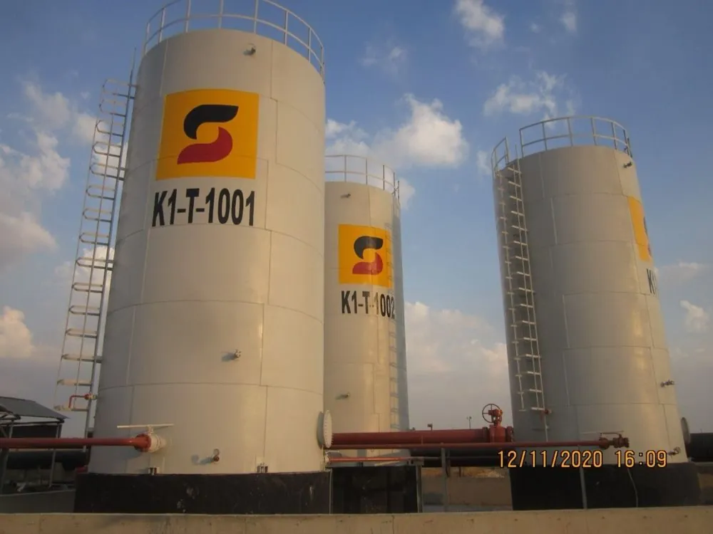 Oil storage & truck-loading facility for North Oil Company